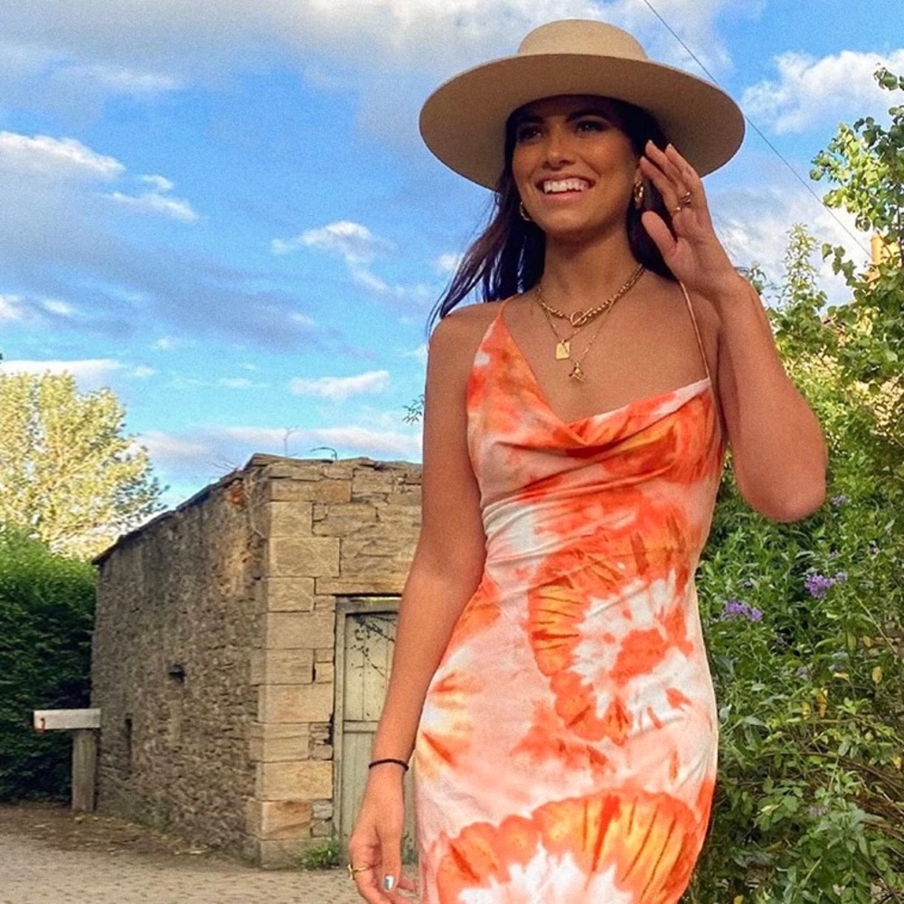SUNSET TANGO TIE DYE MAXI DRESS ♡ - Picture 5 of 16